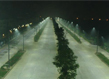 The LED road lamp energy-saving exemplar project of the Huating Road  in Zhongshan